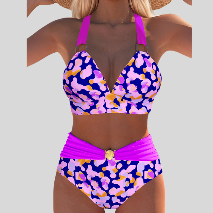 Casual Vacation Style Two-Piece Bikini