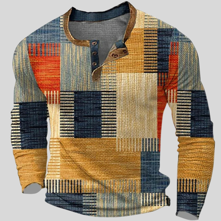 Andrew | Multicolor Long Sleeve Shirt