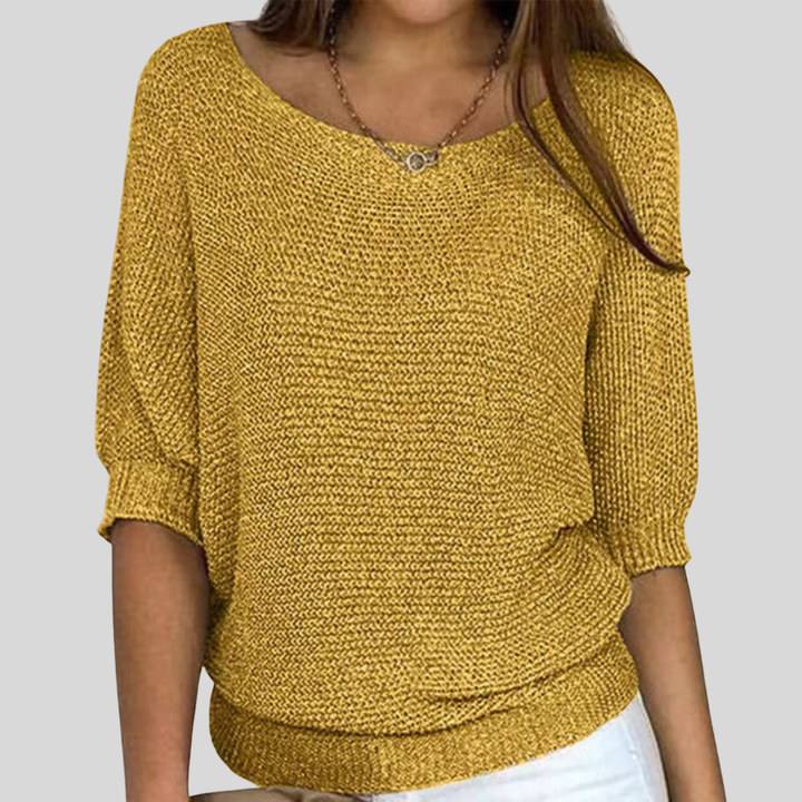 Elina | Women’s Round Neck Sweater