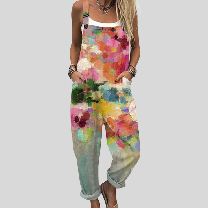 Frederica | Artistic Bloom Jumpsuit