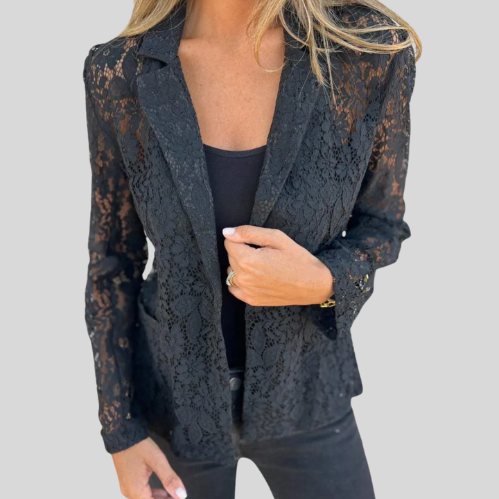 Carmela | Elegant Lace Blazer