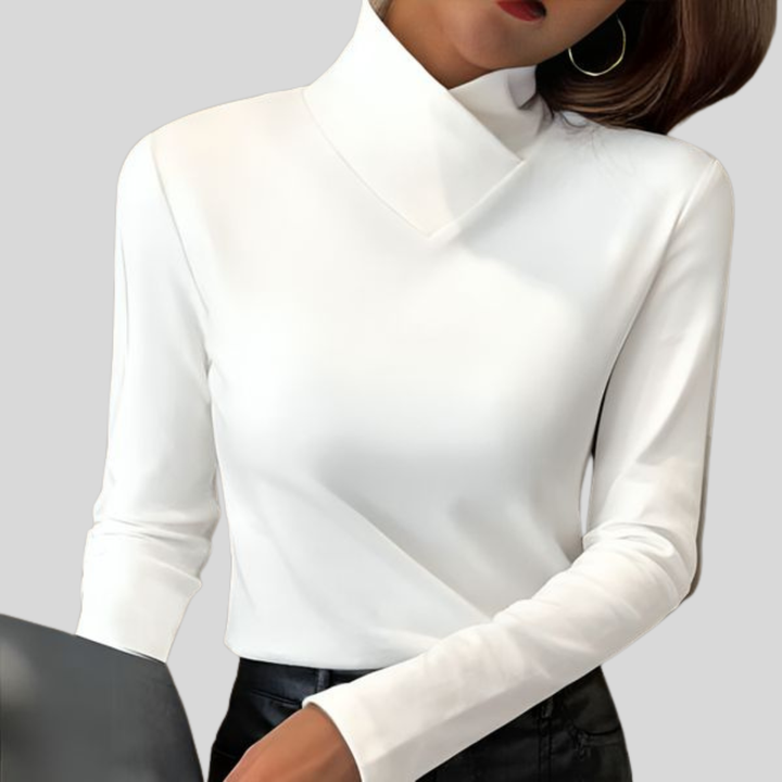 Beverley | Sculpted Soft-Touch Turtleneck