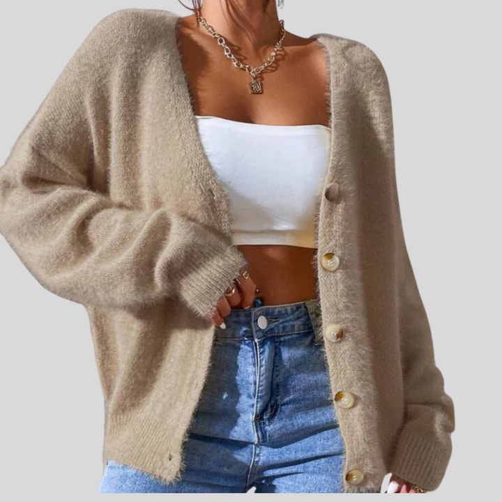 Chloé Montclair Luxe Mink Cardigan