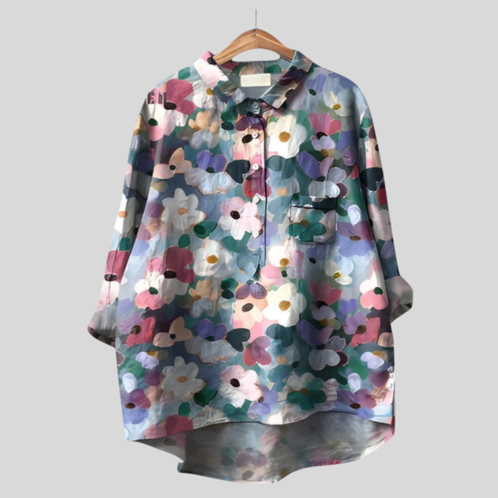 Giselle | Elegant Floral Blouse