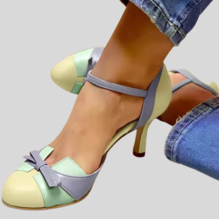 Anna | Orthopedic Leather Comfort Heels