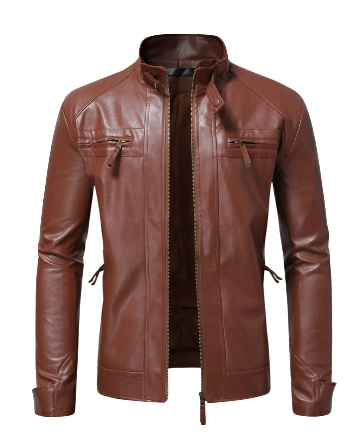 Louis™ | Elegant Leather Jacket for Men