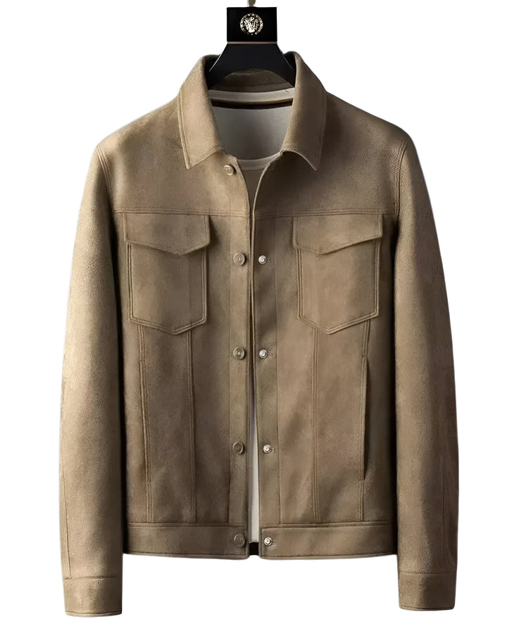 Henri™ | Stylish Leather Jacket for Men