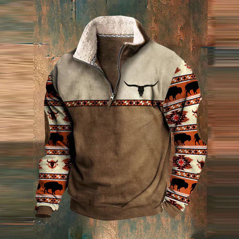 Daniel | Quarter Zip Sweater