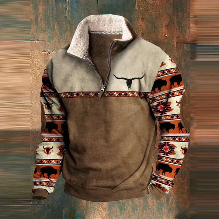Daniel | Quarter Zip Sweater