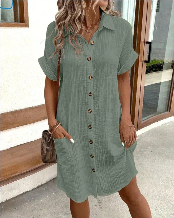 Bella | Lightweight Cotton Summer Dress