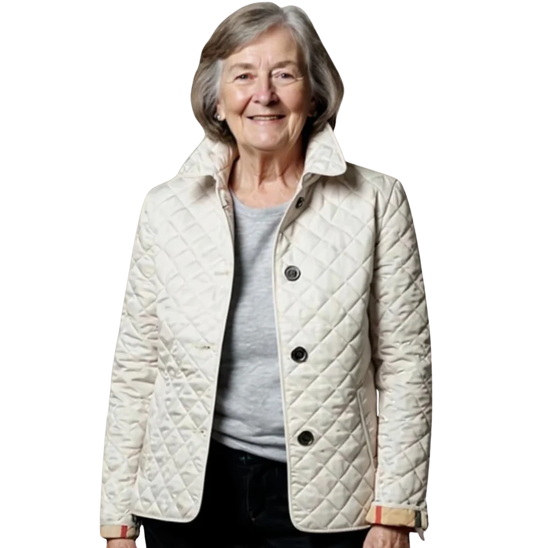 Verity | Casual Quilted Jacket with Turned-Down Collar