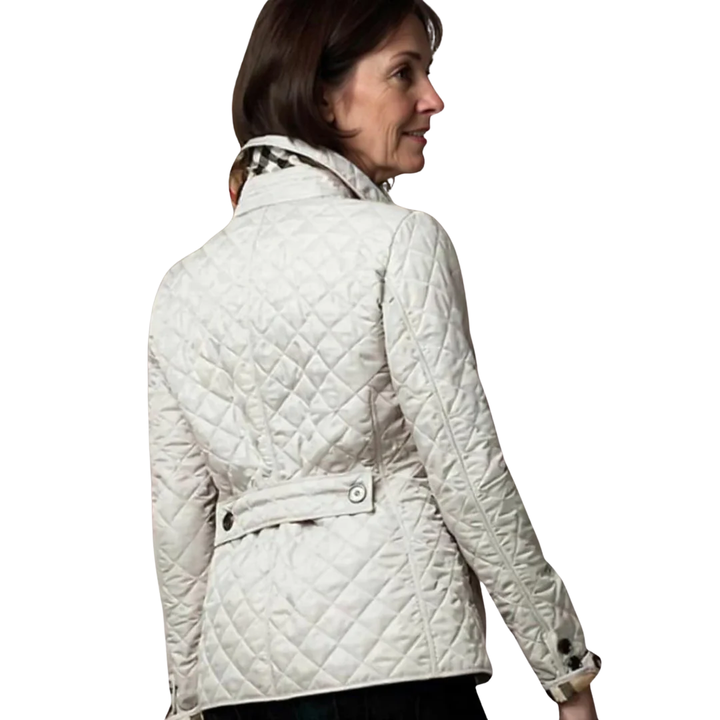 Verity | Casual Quilted Jacket with Turned-Down Collar