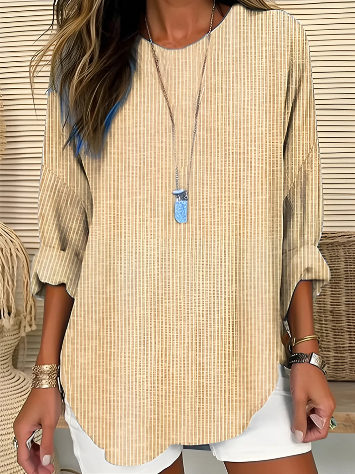 Rhea | Timeless Striped Blouse
