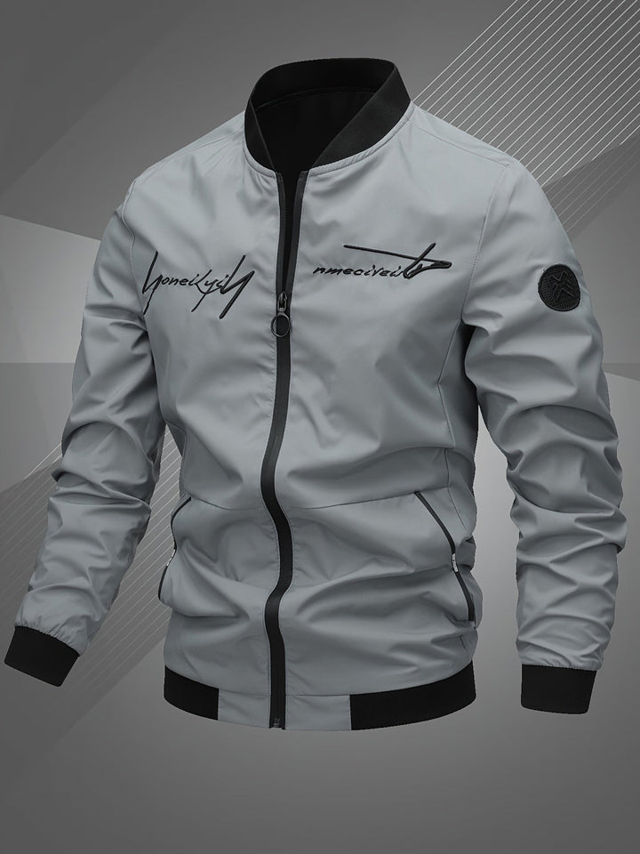 Harm™ | Casual bomber jacket with long sleeves