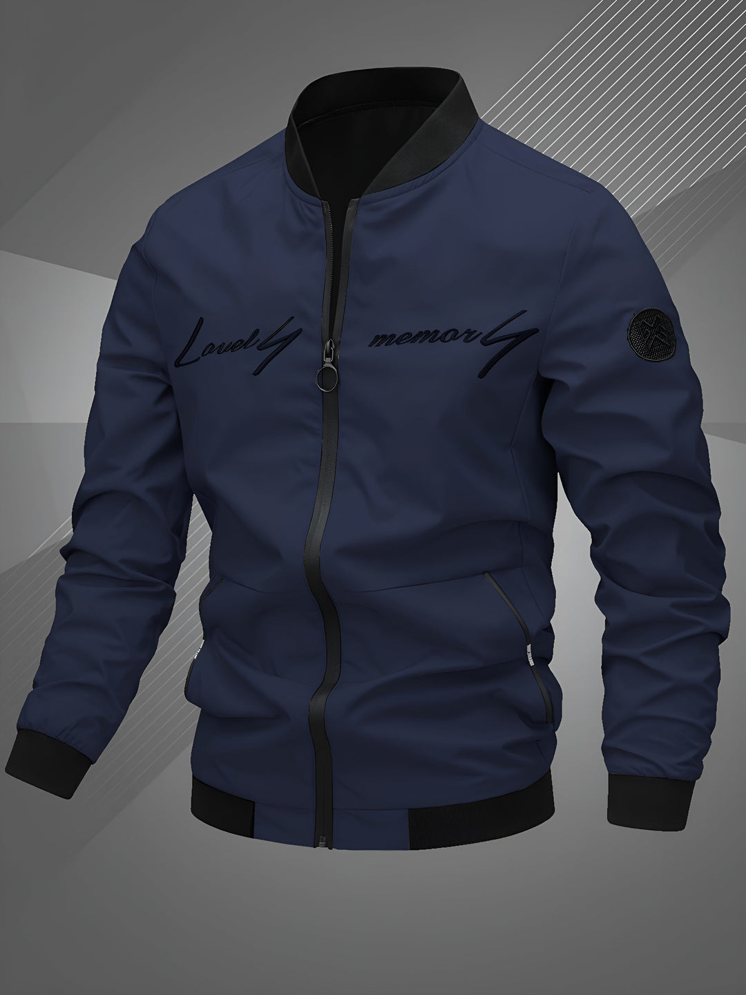 Harm™ | Casual bomber jacket with long sleeves