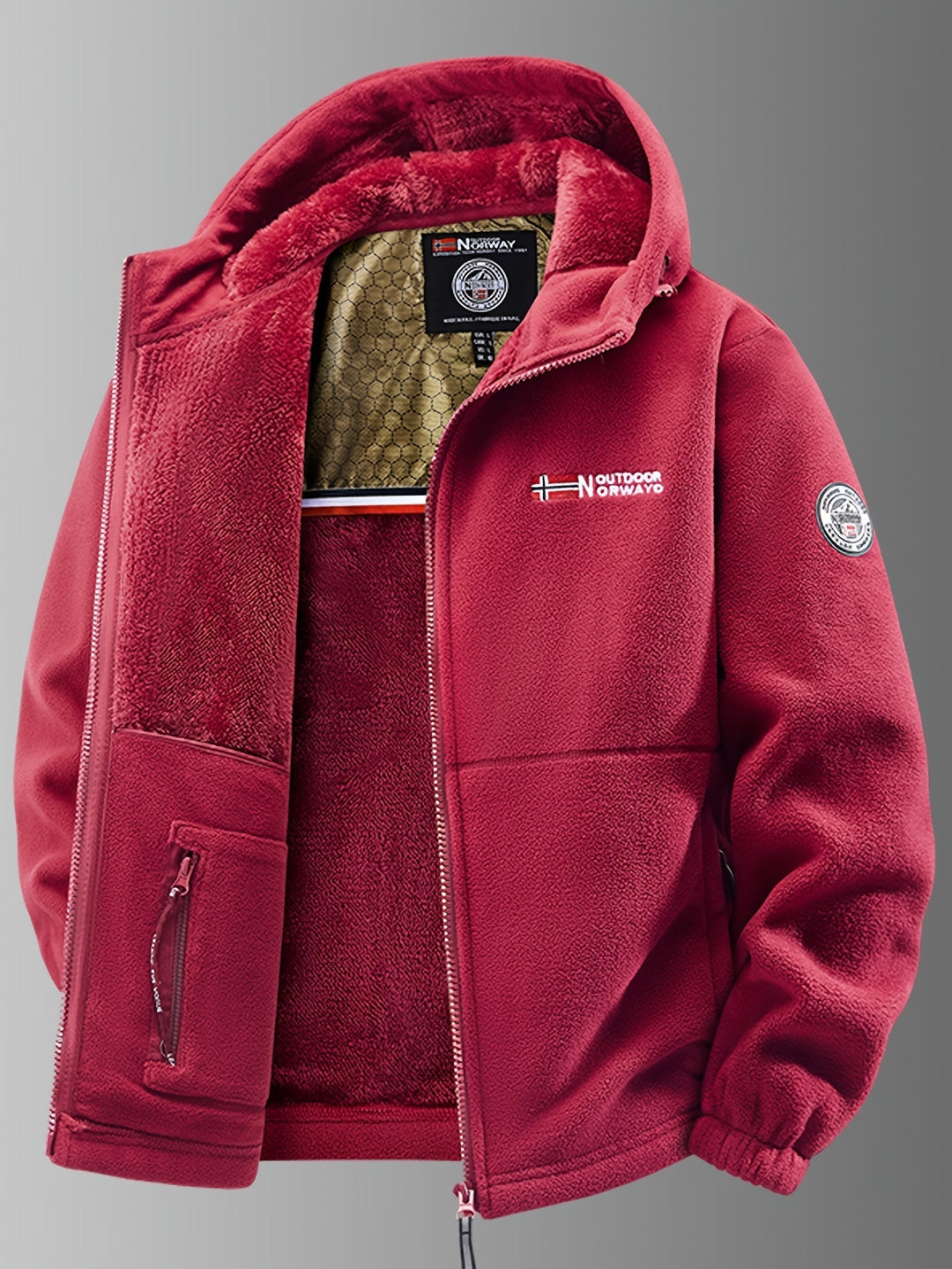 Norvik | Thermal Fleece Winter Jacket