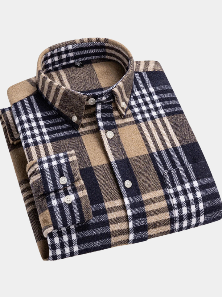 Hendric | Casual Plaid Shirt with Soft Lining