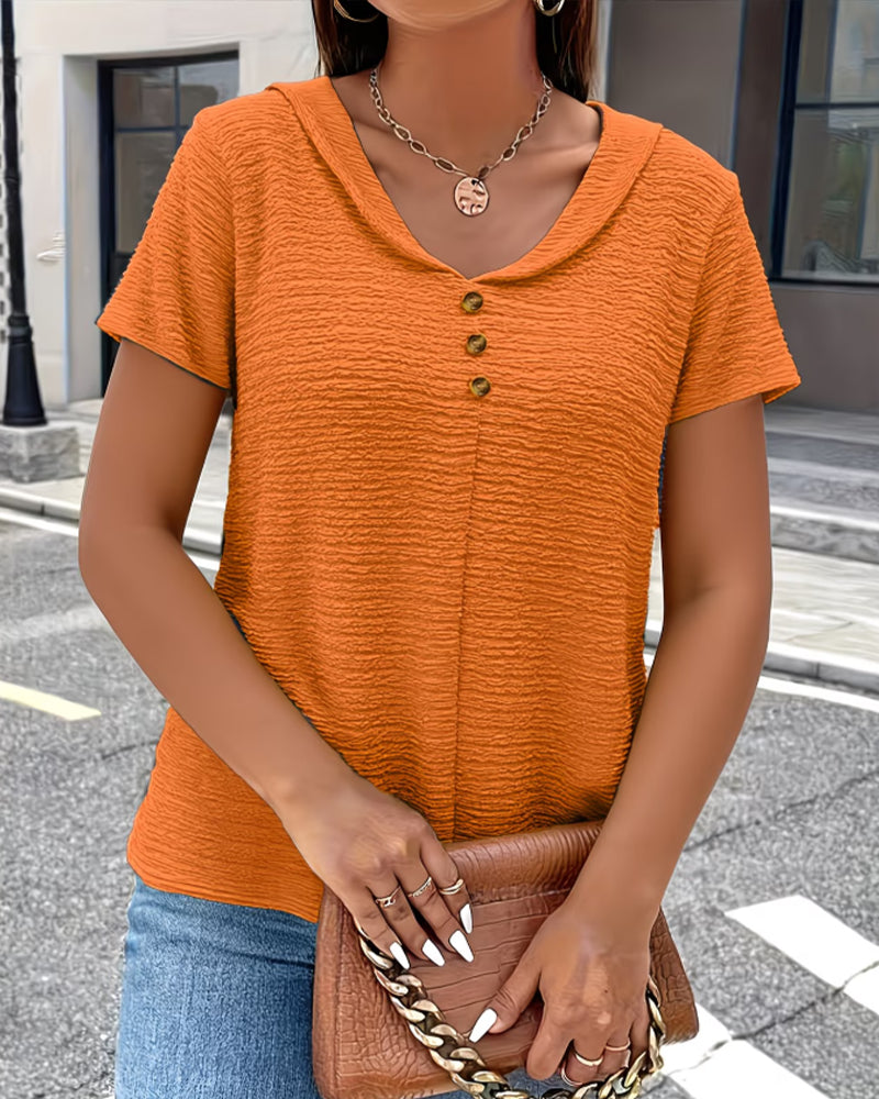 Gergina | Peter Pan Collar T-Shirt