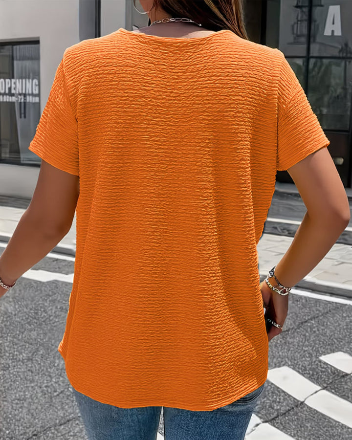 Gergina | Peter Pan Collar T-Shirt
