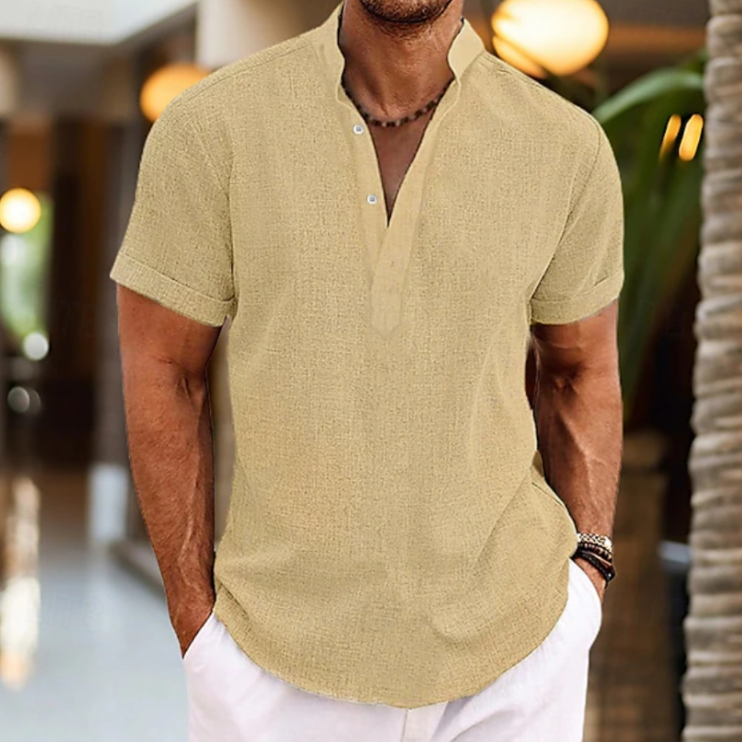 Robert | Relaxed Summer Linen Shirt