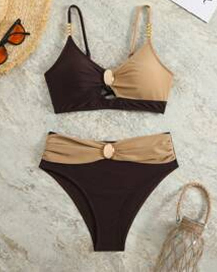 High Waist Sexy Triangle Bikini