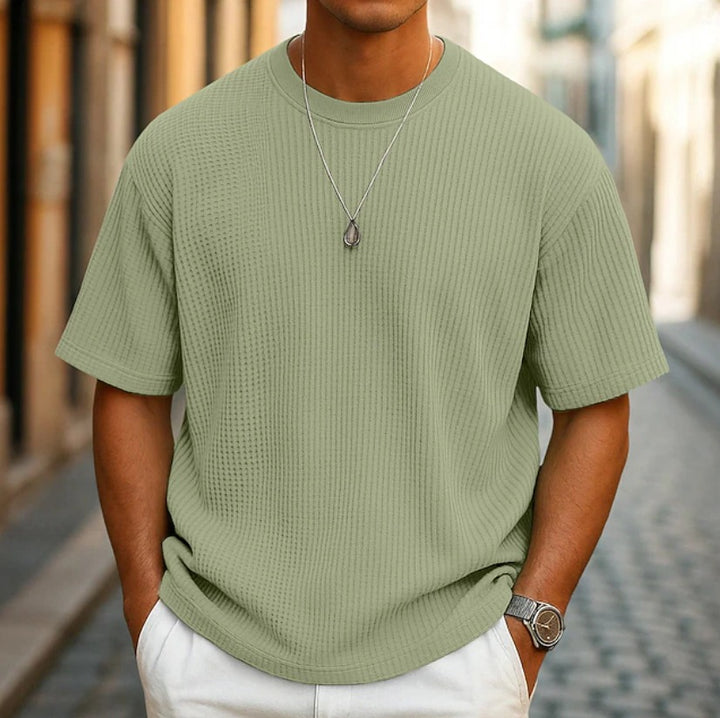 Daniel | Waffle Knit Shirt