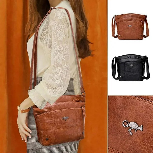 Raya - Elegant Multi-Pocket Crossbody Bag