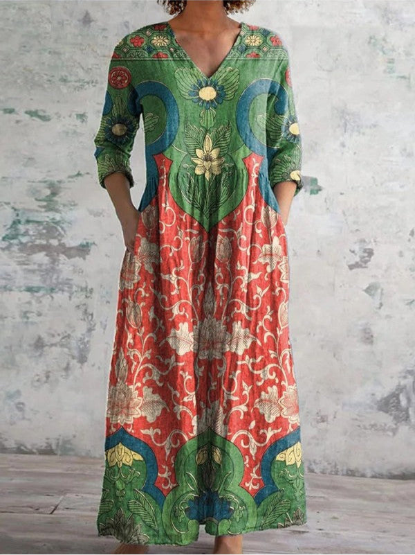 Elaria | Floral Maxi Dress