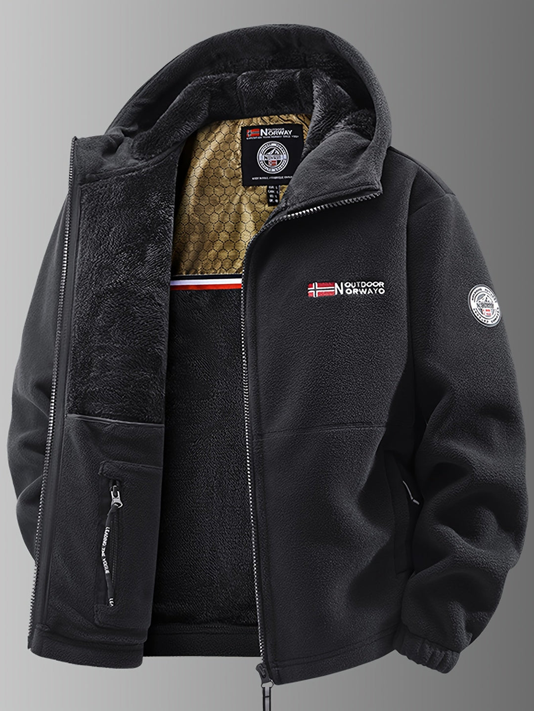 Norvik | Thermal Fleece Winter Jacket