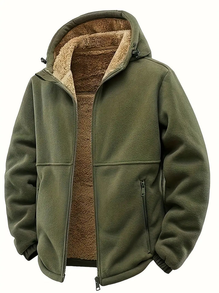 Rickelton | Winter Hooded Jacket With Front Pocket