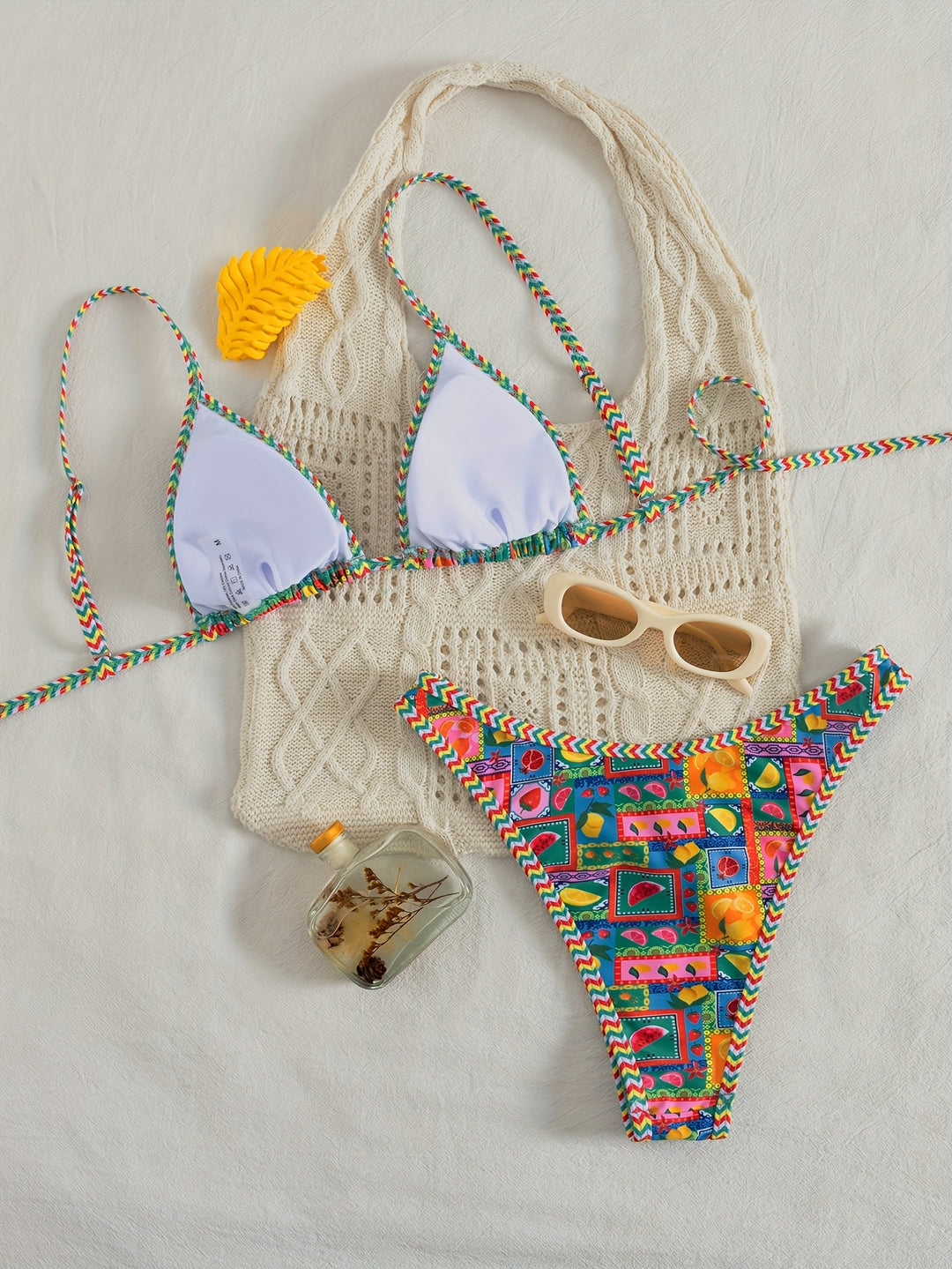 Cristy | Soft-Cup Backless Bikini Set