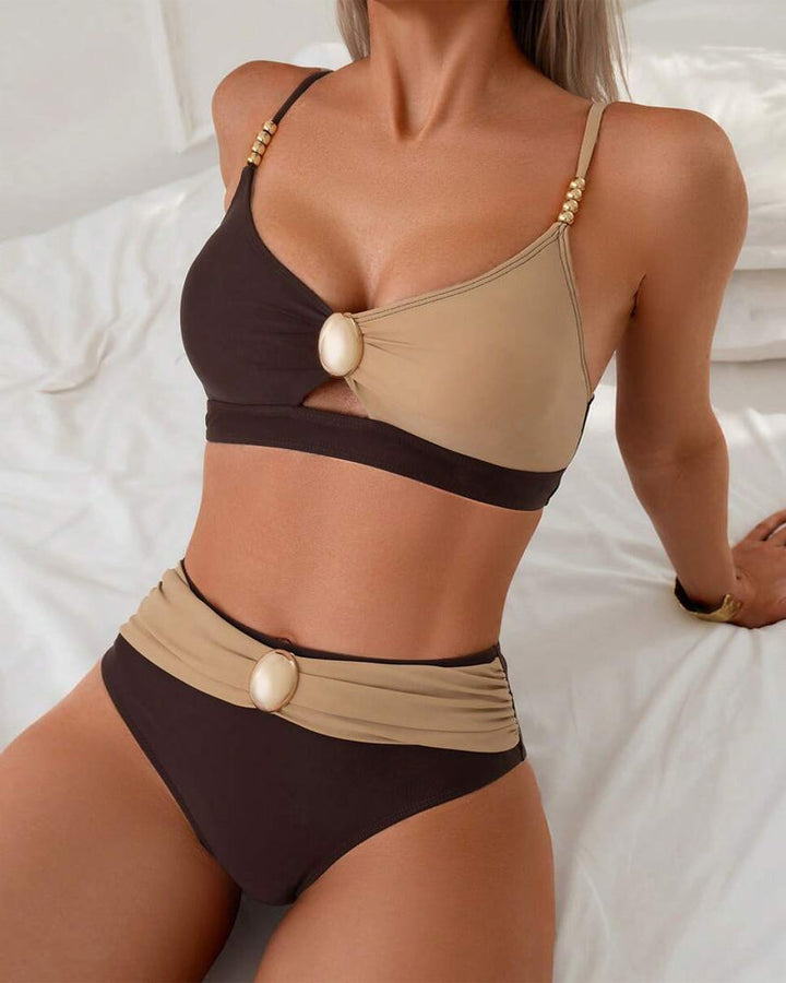 High Waist Sexy Triangle Bikini