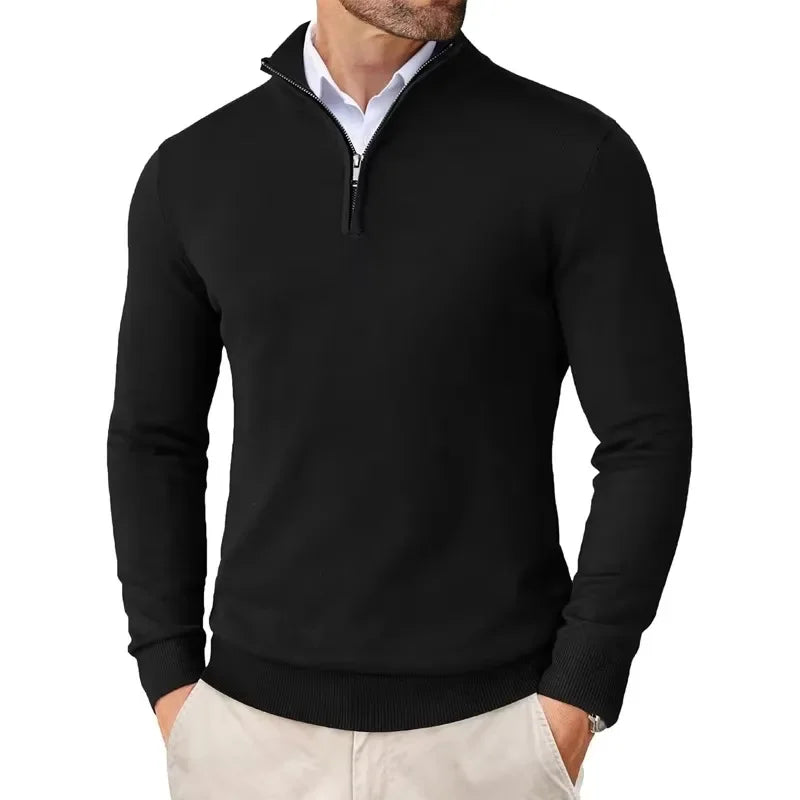 Mark | Half-Zip Knitted Sweater