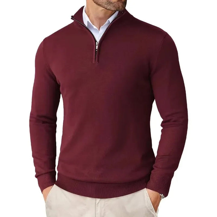 Mark | Half-Zip Knitted Sweater