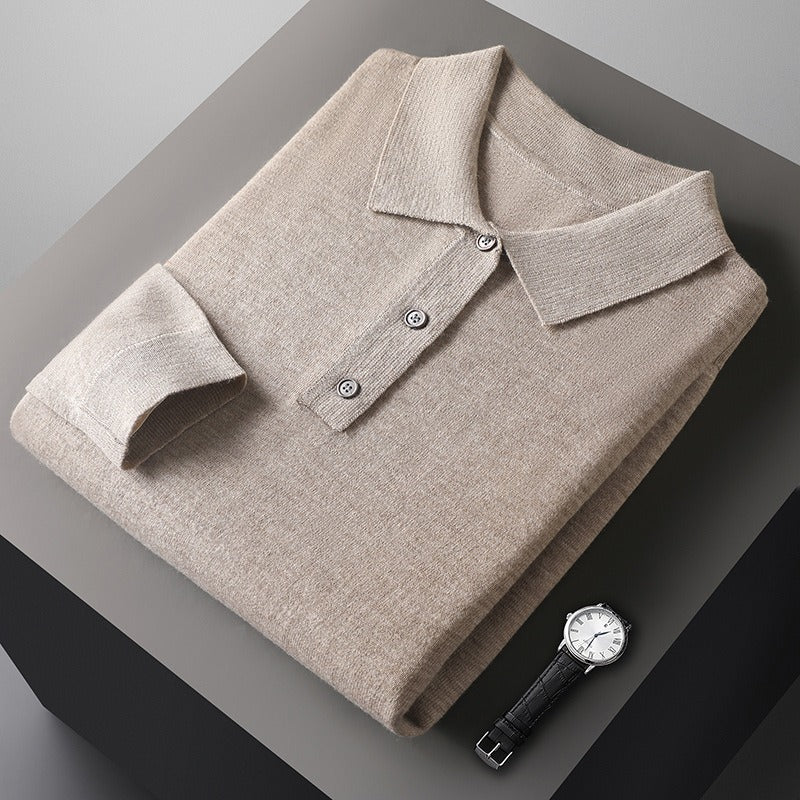 Mischa | Long Sleeve Polo Shirt