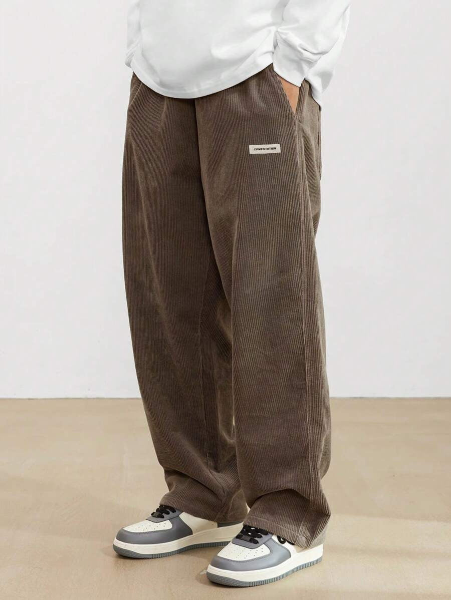 Luca | Corduroy Loose-Fit Pants