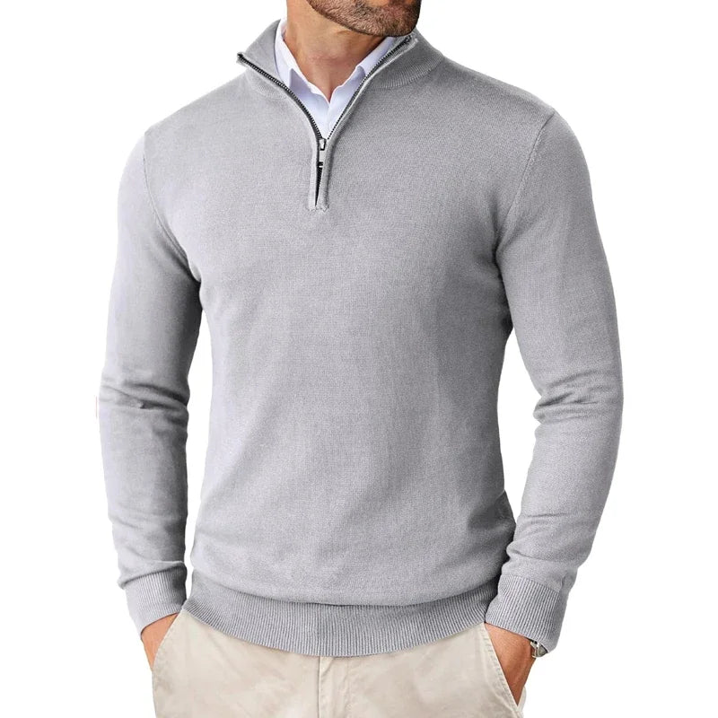 Mark | Half-Zip Knitted Sweater