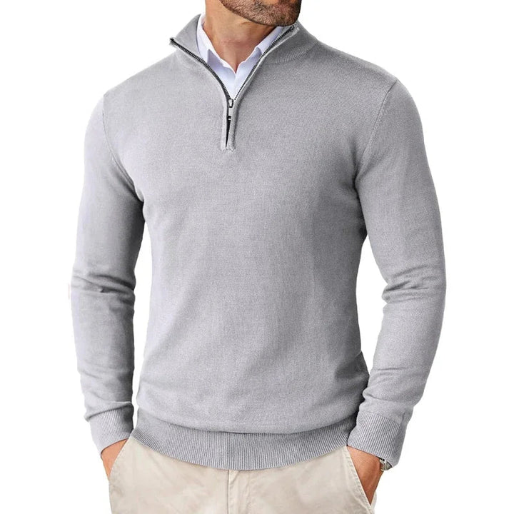 Mark | Half-Zip Knitted Sweater