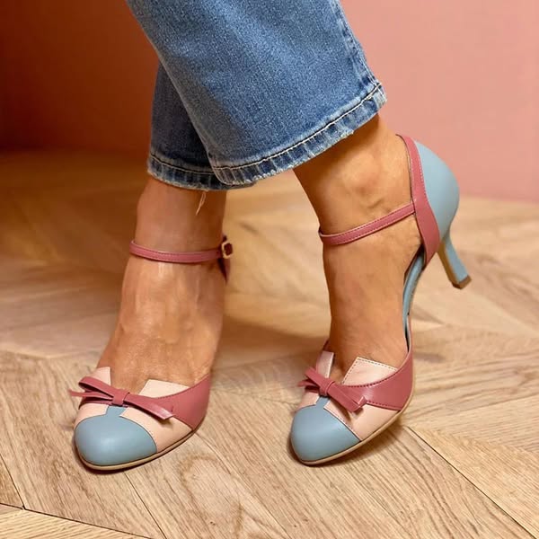 Anna | Orthopedic Leather Comfort Heels