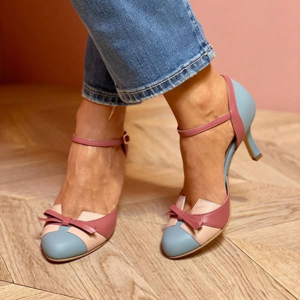 Anna | Orthopedic Leather Comfort Heels