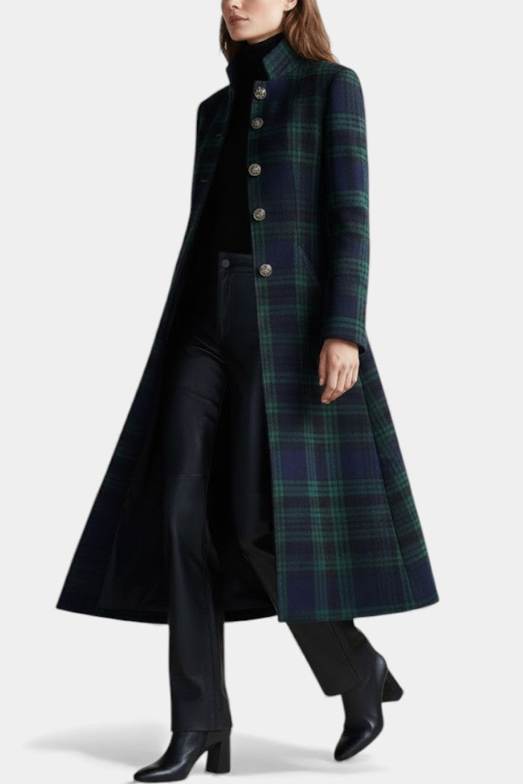 Rebecca | Timeless Plaid Coat