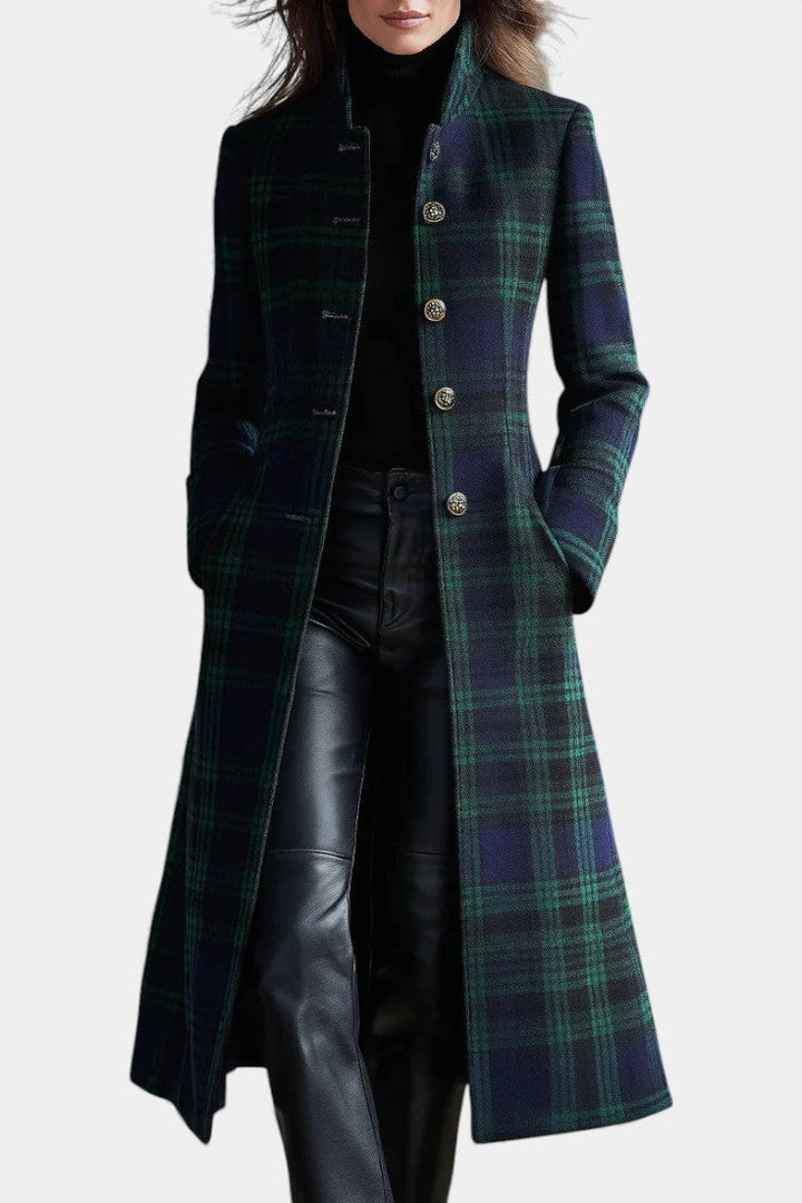 Rebecca | Timeless Plaid Coat