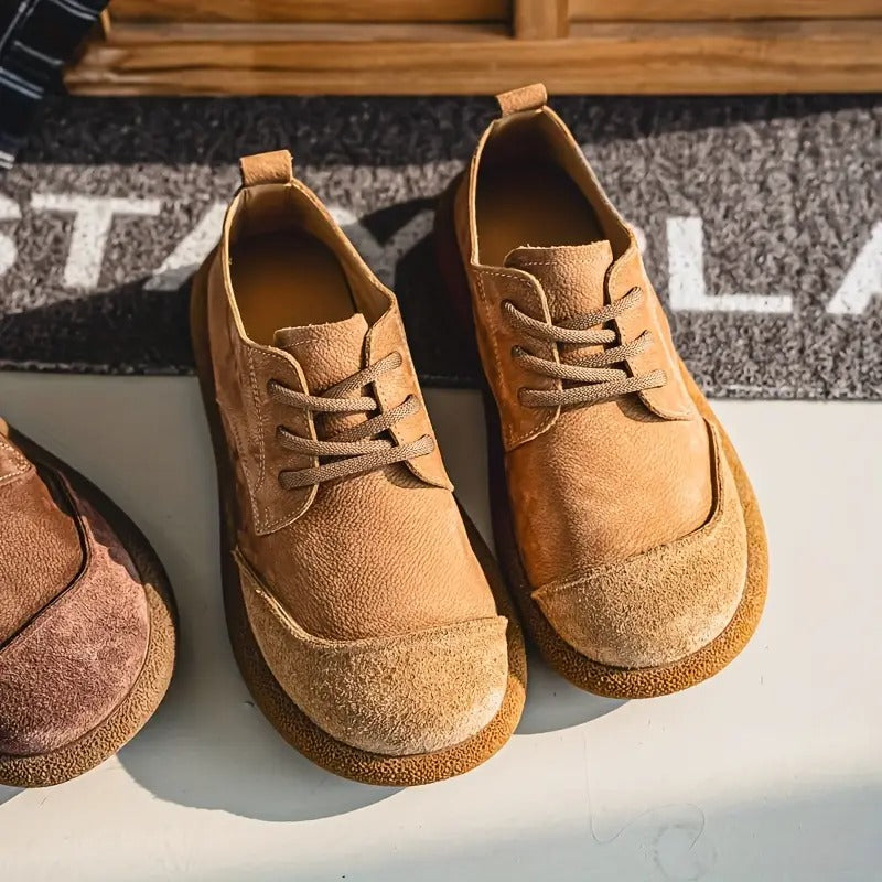 Malan | Orthopedic Leather Shoes