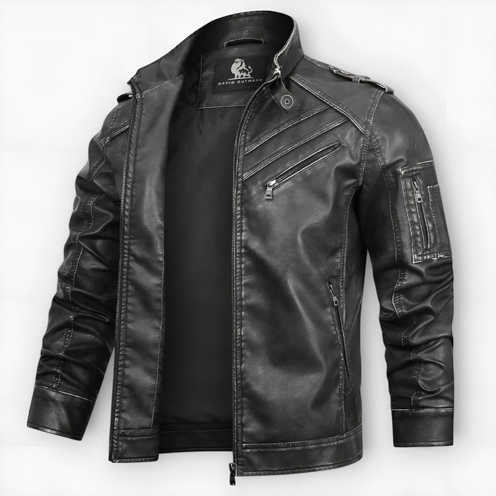 Nicolas™ | Engine Leather Jacket