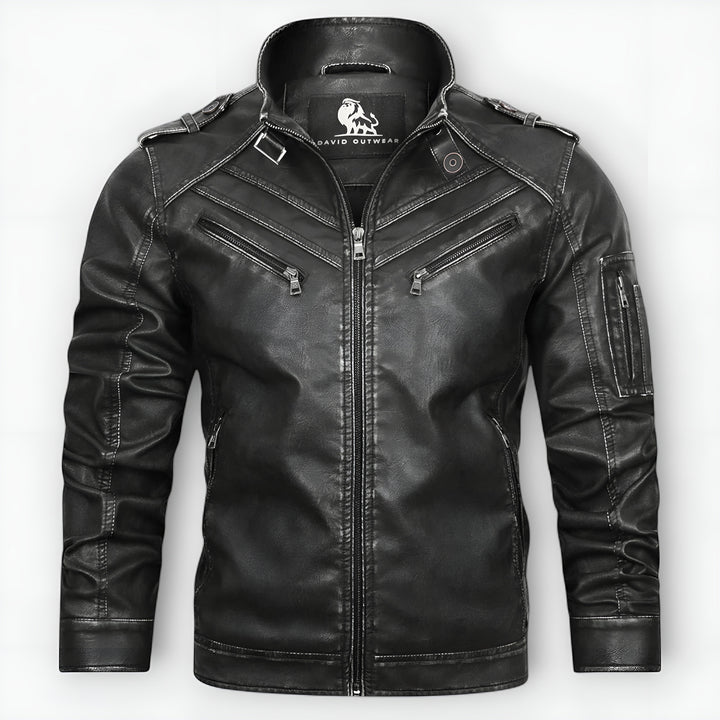 Nicolas™ | Engine Leather Jacket
