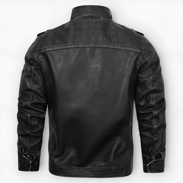 Nicolas™ | Engine Leather Jacket