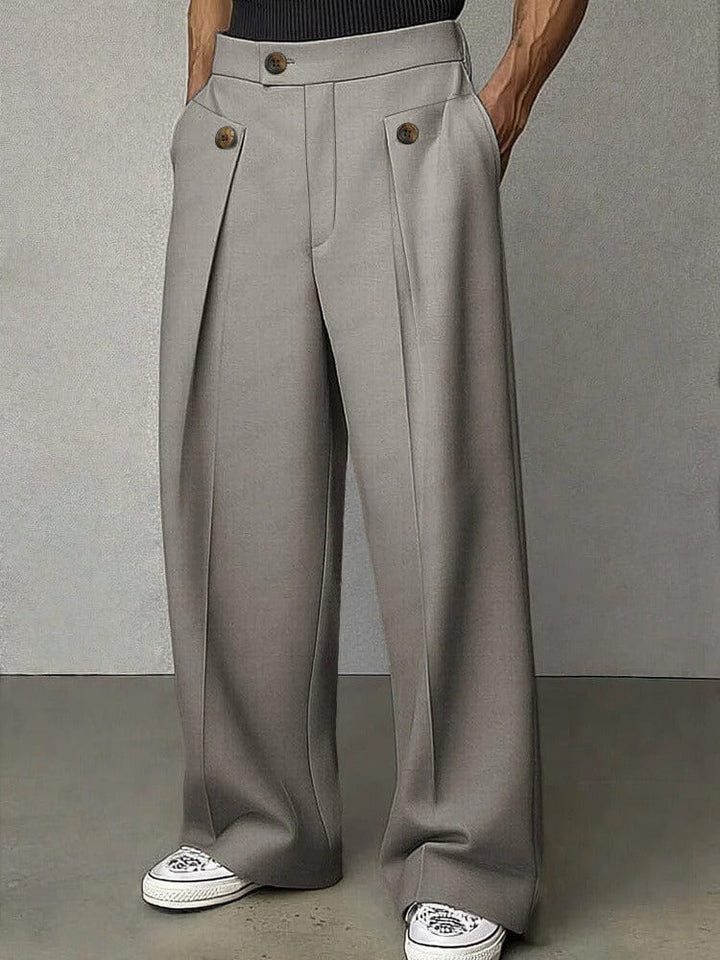 Christian | Wide-Leg Tailored Pants