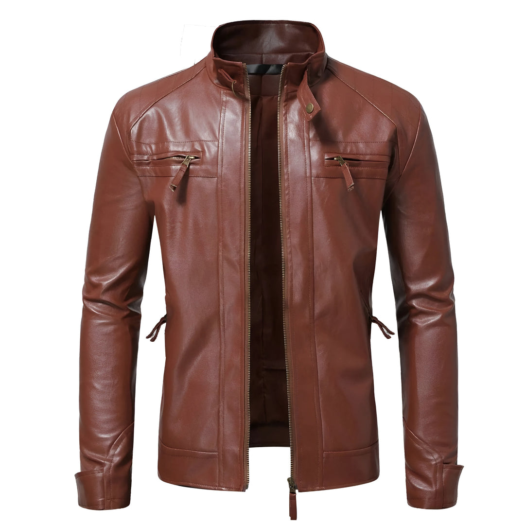 Louis™ | Elegant Leather Jacket for Men