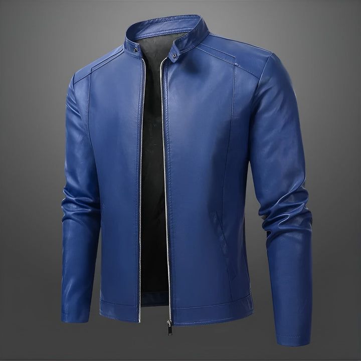 Alexandre™ | Stylish Biker Leather Jacket for Men