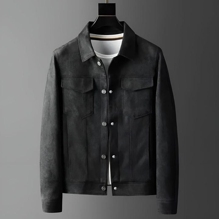 Henri™ | Stylish Leather Jacket for Men